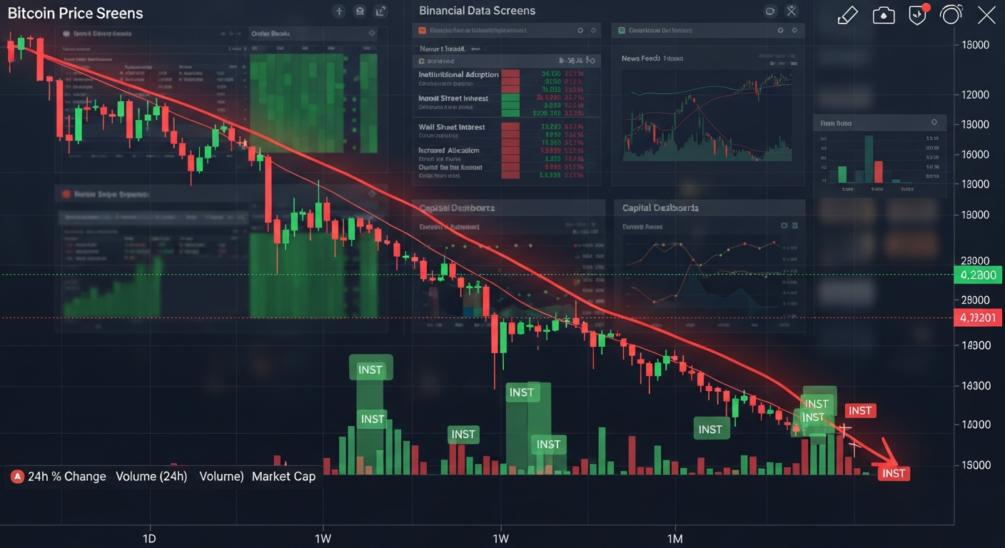 比特幣(BTC)近月重挫 22.6%，機構趁勢加碼、流入逾 1 億美元